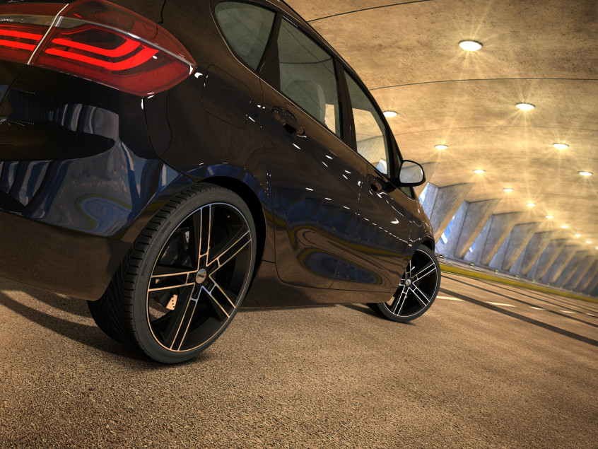 RIAS (R)|Schwarz Metallic Poliert 20