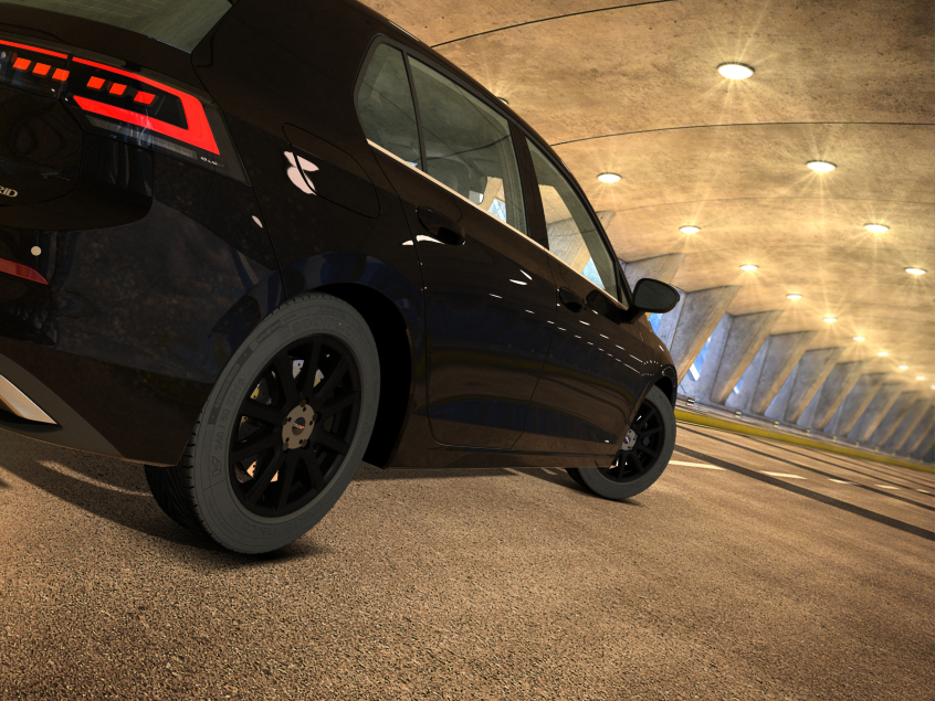 SKANDIC|Schwarz Matt 16