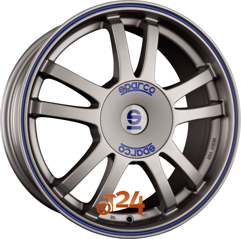 RALLY|Matt Silver Tech Blue Lip 17