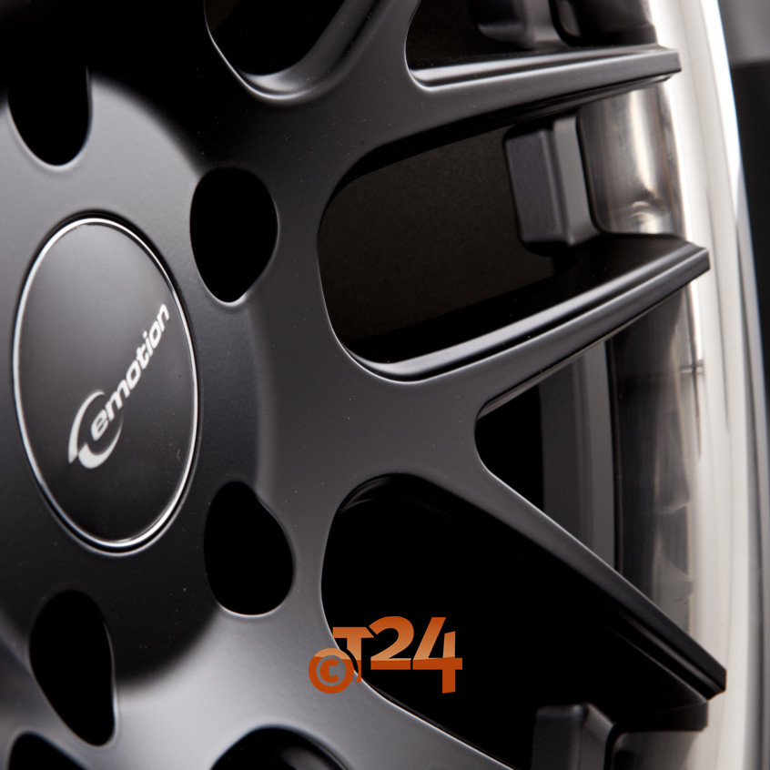 CONCAVE|Black Matt Inox 19