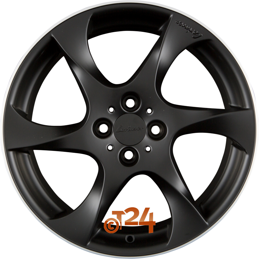 SPEEDY|Schwarz Matt Hornpoliert 17