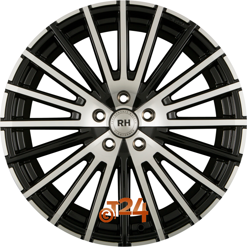 WM RAD|Schwarz Voll Poliert 20