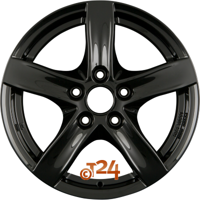 RIAL ARKTIS 6.5x16 ET41 5x105 Diamant-Schwarz Einteilig