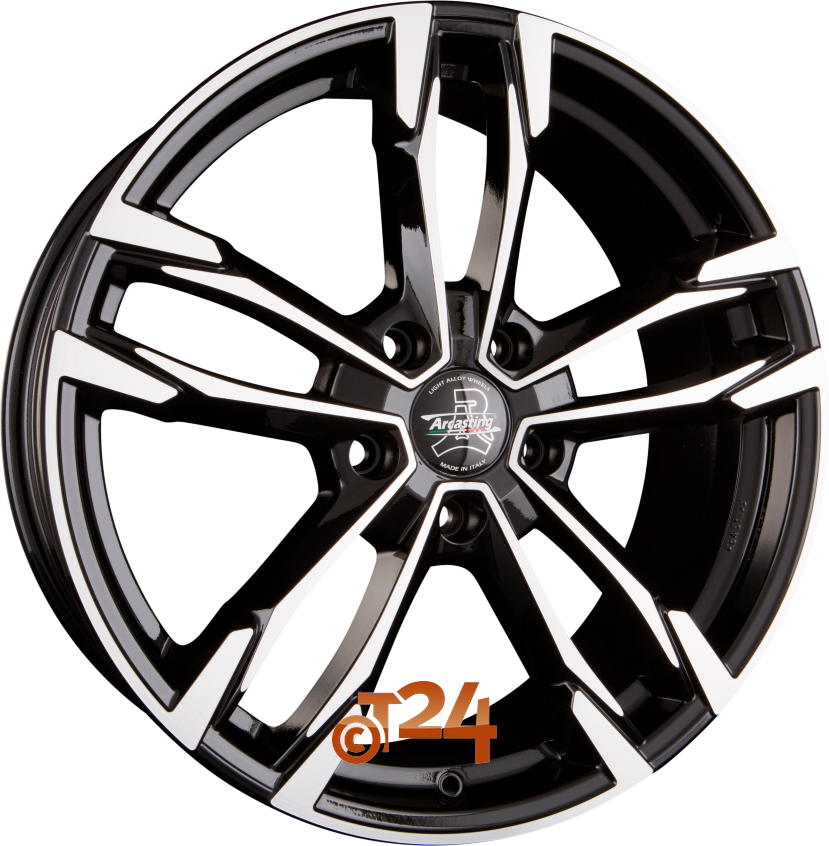 GIORGIONE|Black Glossy Polished 18