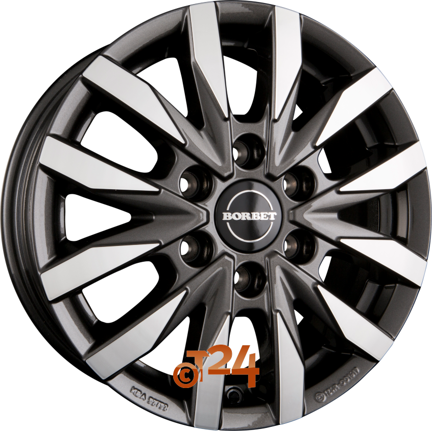 CW6|Mistral Anthracite Glossy Polished 16