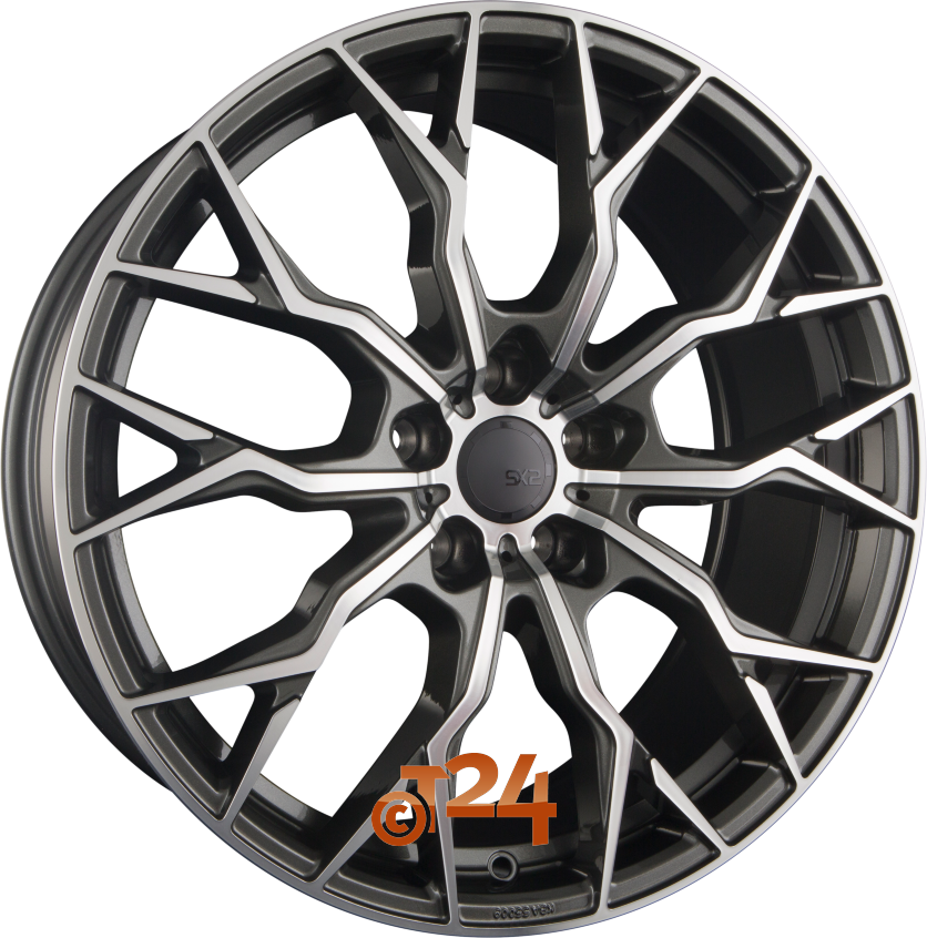 SX2|Glossy Gunmetal Machined 19