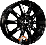 PLATIN P 69 Black Shiny Einteilig 8.00 x 18 ET 35.00  5x114.3