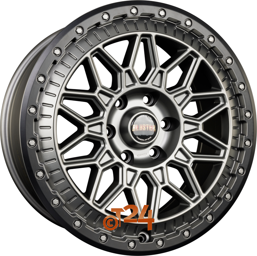 BLUSTER|Matt Titanium Black Lip 20