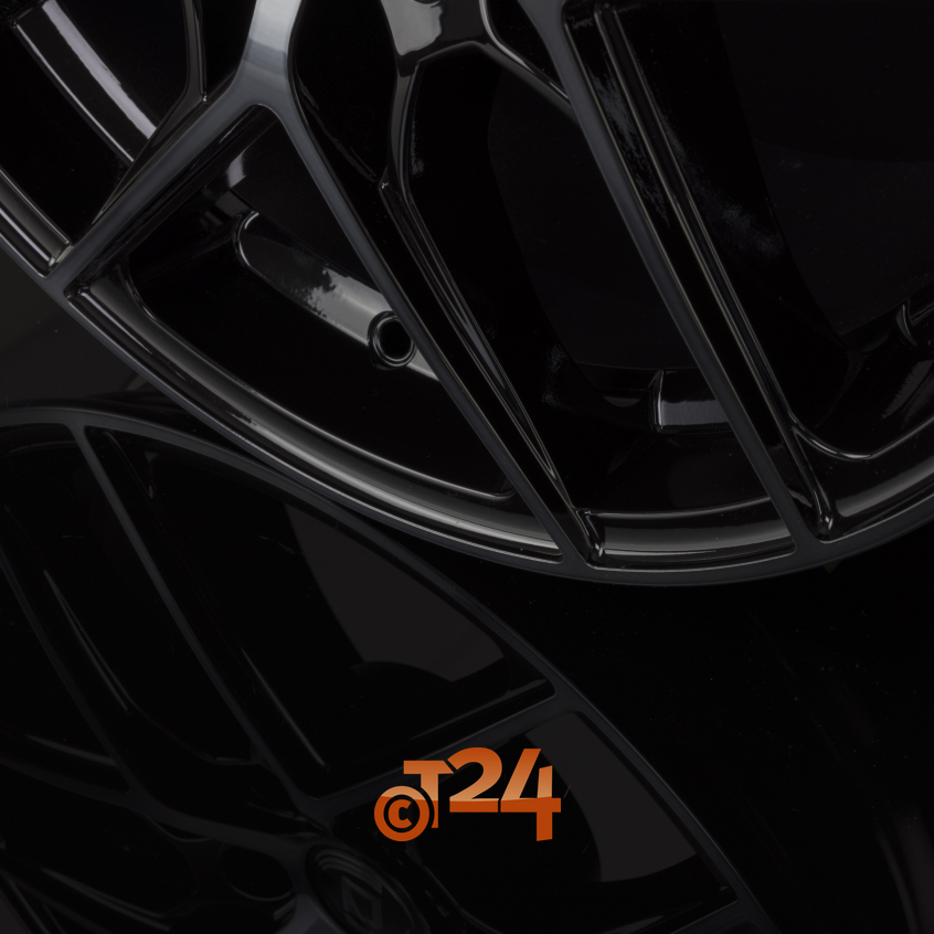 MM1004|Gloss Black Dark Polished 20