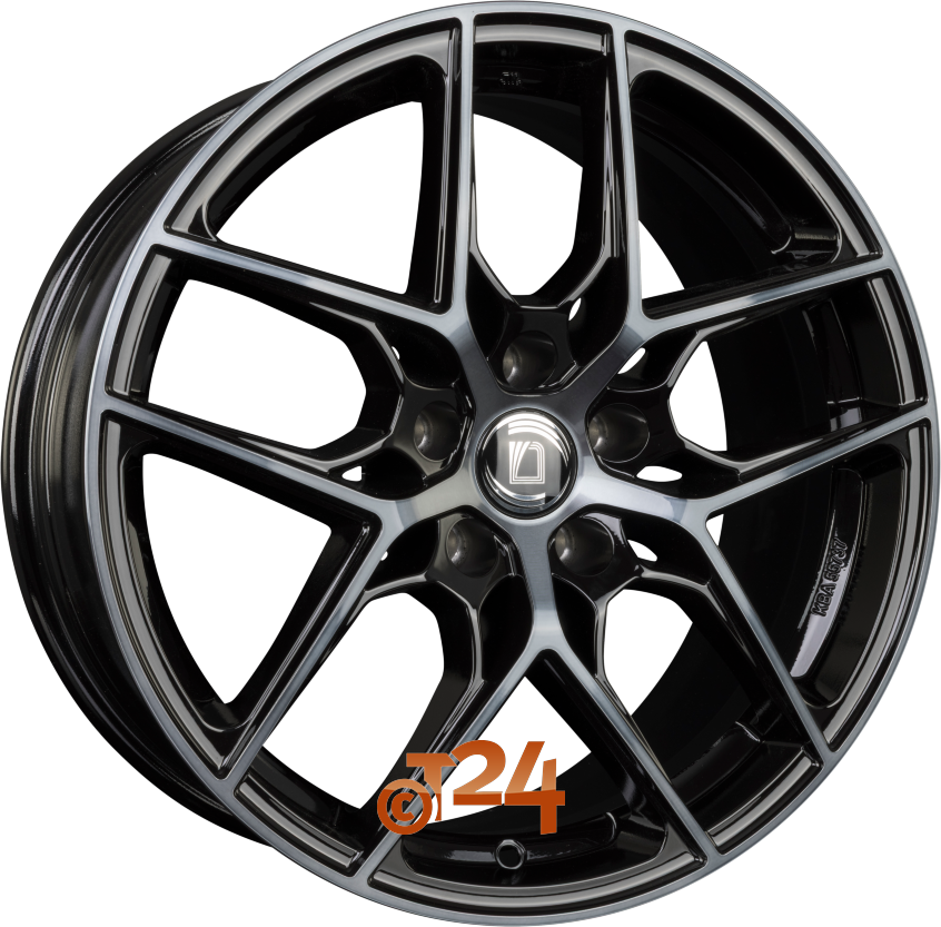 MM1004|Gloss Black Dark Polished 17