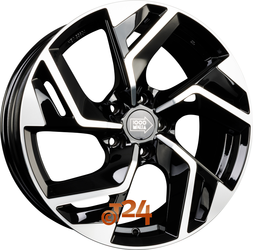 MM1031|Gloss Black Polished 19