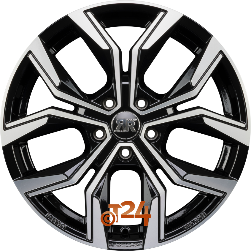 CARVER|Noir Brillant Face Polie - Bright Black Machined 15