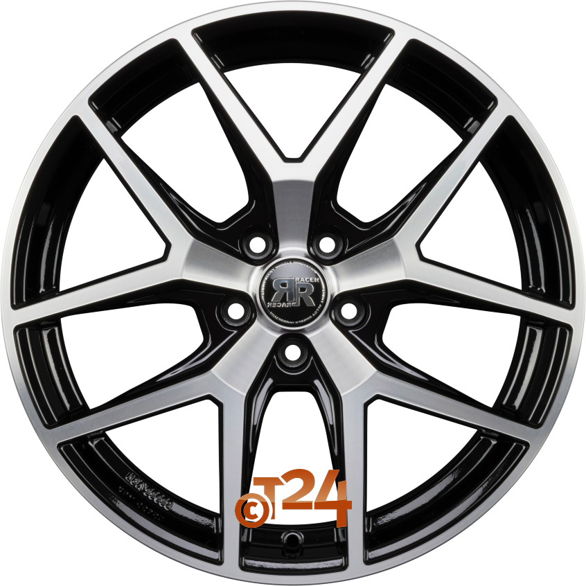 ELEMENT|Noir Brillant Face Polie - Bright Black Machined 19