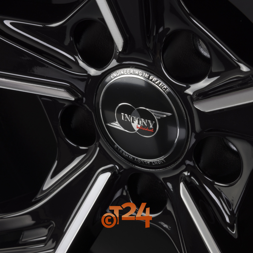 STADT INDIVIDUAL|Noir Brillant Face Polie - Bright Black Machined 20