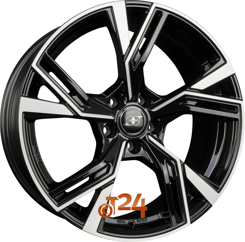 STADT INDIVIDUAL|Noir Brillant Face Polie - Bright Black Machined 20