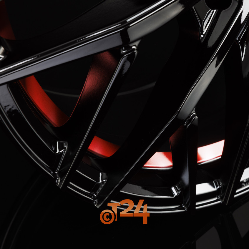 SSF-1|Black Glossy Red Inner Lip (BGRIL) 19