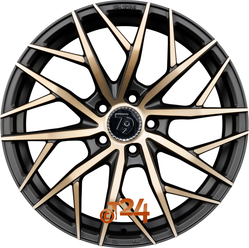 SSF-1|Black Glossy Gold Front (BGGF) 17