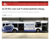 ALZURA setzt auf Verkehrsmittelwerbung
