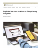 PayPal-Checkout in Alzuras Shoplösung integriert