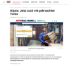 Alzura: Jetzt auch mit gebrauchten Teilen