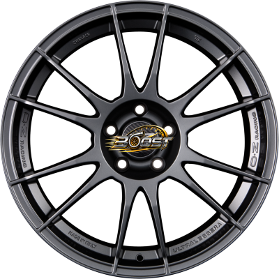 OZ ULTRALEGGERA Matt Graphite Silver 8.00x17 5x114 OZ ULTRALEGGERA Matt Graphite Silver 8.00x17 5x114