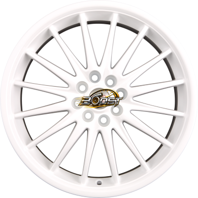 TEAM DYNAMICS JET Racing-White (8L) — Wit lichtmetalen velg