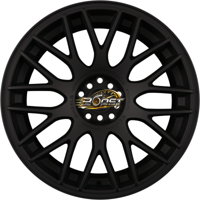 BARRACUDA KARIZZMA Matt Black Pure Sports 7.50x17 5x100 BARRACUDA KARIZZMA Matt Black Pure Sports 7.50x17 5x100