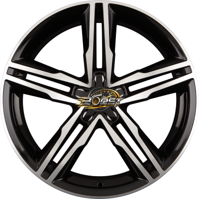 MAM MAM A1 Black Front Polish (BFP) — Zwart lichtmetalen velg