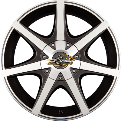BORBET CWE Mistral Anthracite Glossy Polished 7.00x16 5x140 BORBET CWE Mistral Anthracite Glossy Polished 7.00x16 5x140