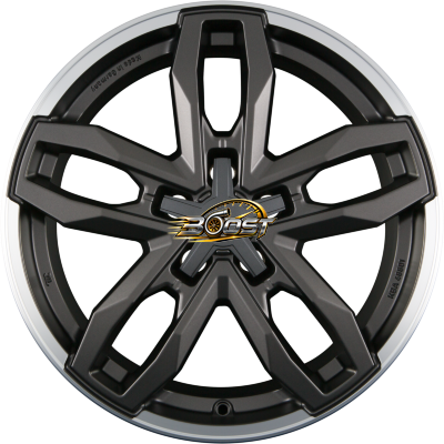 ATS TEMPERAMENT Blizzard-Grau Hornpoliert 9.50x20 5x114 ATS TEMPERAMENT Blizzard-Grau Hornpoliert 9.50x20 5x114