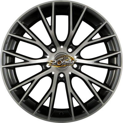 MAK MÜNCHEN Gun Metallic Mirror Face 8.50x19 5x112 MAK MÜNCHEN Gun Metallic Mirror Face 8.50x19 5x112