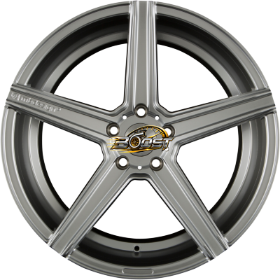MB-DESIGN KV1 Silber Glänzend — Zilver lichtmetalen velg