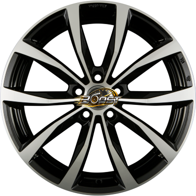MAK WOLF Black Mirror Face — Zwart lichtmetalen velg