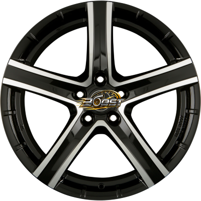 RIAL QUINTO Diamant-Schwarz Frontpoliert 8.00x18 5x112 RIAL QUINTO Diamant-Schwarz Frontpoliert 8.00x18 5x112