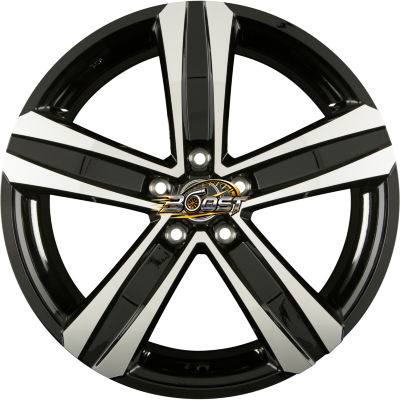 MAK STONE 5 Black Mirror Face 6.50x16 5x108 MAK STONE 5 Black Mirror Face 6.50x16 5x108