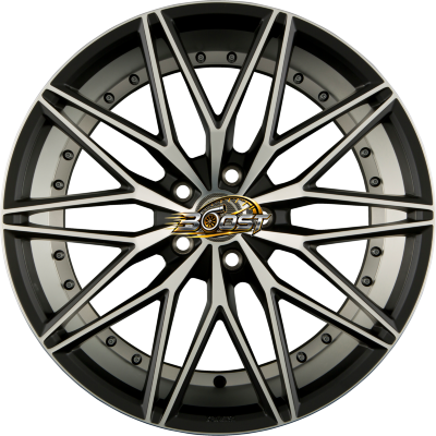 PROLINE WHEELS PXE Black Matt Polished (BMP) 8.00x18 5x108 PROLINE WHEELS PXE Black Matt Polished (BMP) 8.00x18 5x108