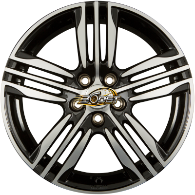 RONAL R57 Schwarz-Frontkopiert 7.00x17 4x98 RONAL R57 Schwarz-Frontkopiert 7.00x17 4x98