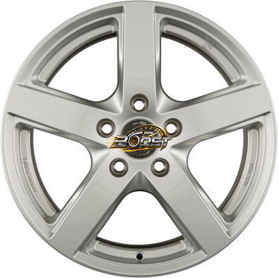 MSW MSW 55 Full Silver — Zilver lichtmetalen velg