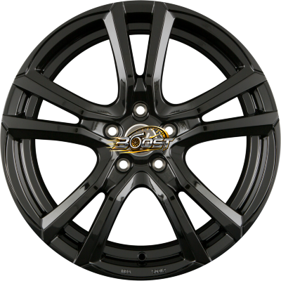 DBV ANDORRA Schwarz — Zwart lichtmetalen velg