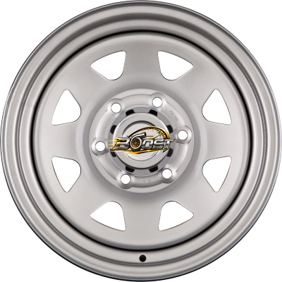 DOTZ DAKAR - Ohne Zubehör SILVER - Silber - Offroad Stahlfelge 7.00x16 6x140 DOTZ DAKAR - Ohne Zubehör SILVER - Silber - Offroad Stahlfelge 7.00x16 6x140