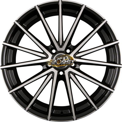 V1 Wheels V2 Schwarz Front Poliert SP+ 8.50x19 5x112 V1 Wheels V2 Schwarz Front Poliert SP+ 8.50x19 5x112