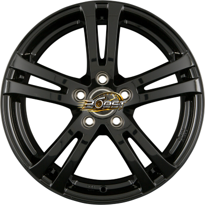 PROLINE WHEELS BX700 Black Glossy (BG) 7.00x17 5x108 PROLINE WHEELS BX700 Black Glossy (BG) 7.00x17 5x108