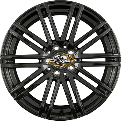 TOMASON TN18 Black Painted — Zwart lichtmetalen velg