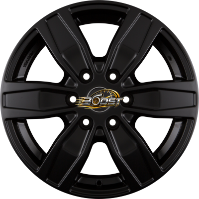 AUTEC QUANTRO (Q) Schwarz Matt — Zwart lichtmetalen velg