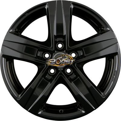 MAK STONE 5 Gloss Black — Zwart lichtmetalen velg