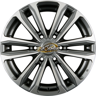 MAK SAFARI 6 Gun Metal Mirror Face 7.50x17 6x130 MAK SAFARI 6 Gun Metal Mirror Face 7.50x17 6x130