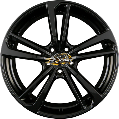 MAK NÜRBURG Gloss Black — Zwart lichtmetalen velg