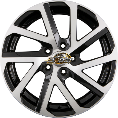 INFINY COBALT Gloss Black Machined Face 7.00x16 5x108 INFINY COBALT Gloss Black Machined Face 7.00x16 5x108