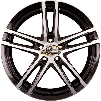 DEZENT TZ DARK - Black Polished 7.50x17 5x108 DEZENT TZ DARK - Black Polished 7.50x17 5x108