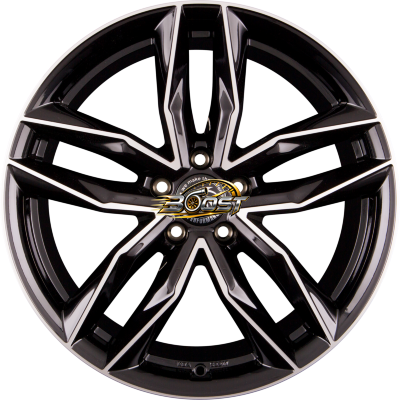 Damina Performance DM05 Black Polished 8.50x19 5x112 Damina Performance DM05 Black Polished 8.50x19 5x112